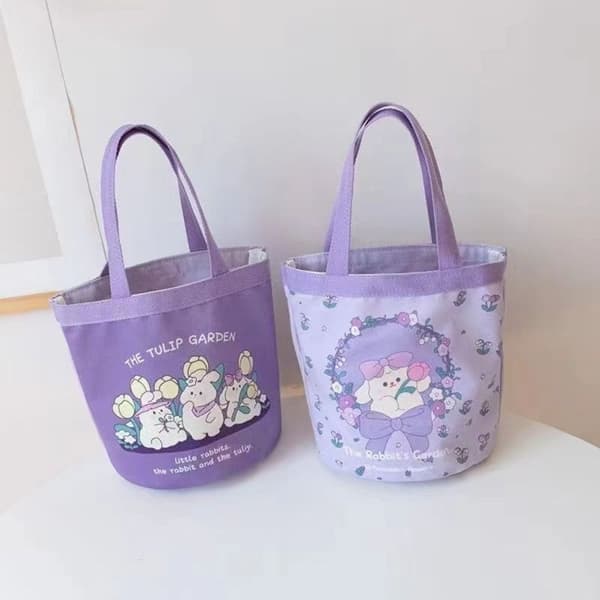 Kangaskassit naisille Bunny Handbag - spot-ale 2