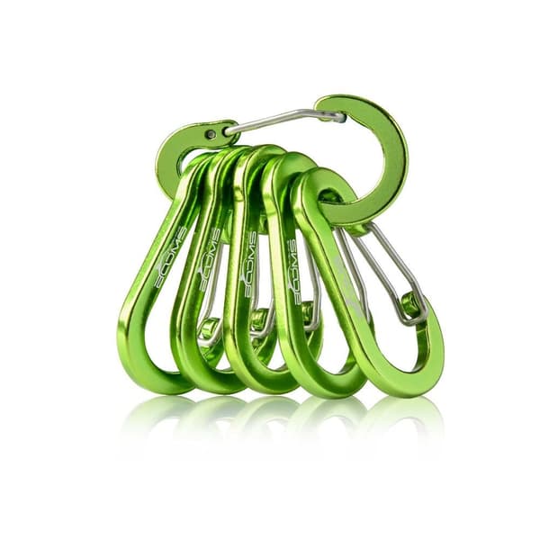 5kpl Outdoor Camping Avaimenperä D-Ring Avaimenperä SININEN - varastossa Blue