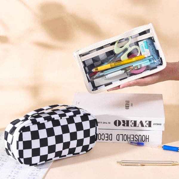 Lattice Case rutmönster Vattentät förvaring - on stock transparent