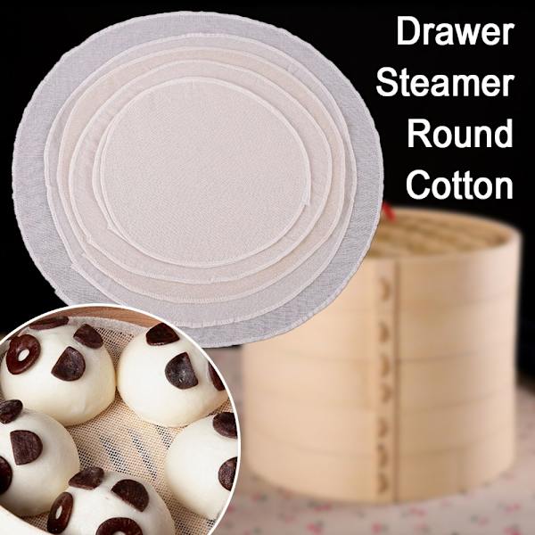 20 Stk Bomull Steamer Mat 30CM - on stock 30cm
