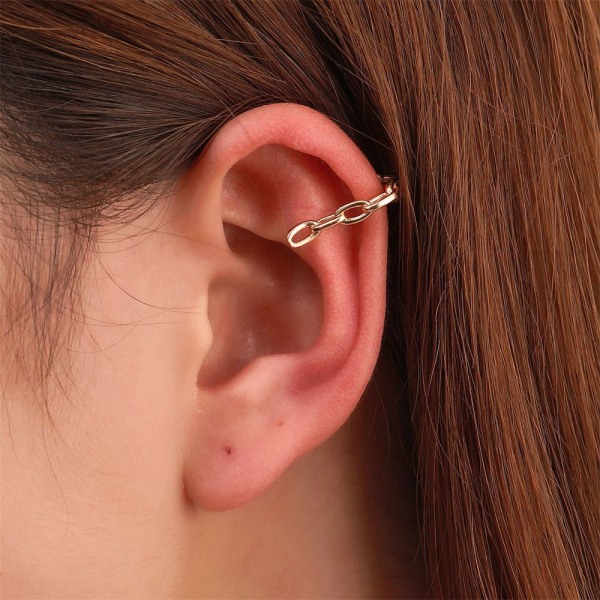 Ear Cuff Clip-on rustoholvi 07 - korkea laatu
