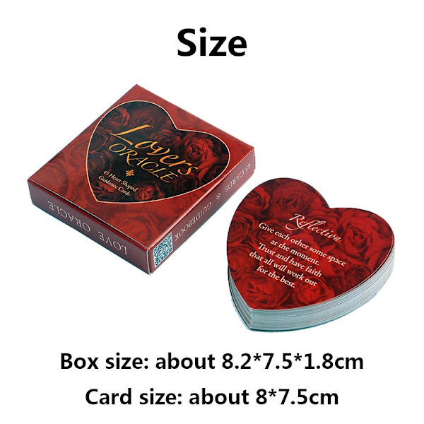 Alla hjärtans dag kärlek orakel kort - high quality Love oracle