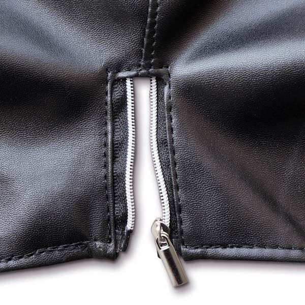 Halloween Ball Party Role Play Mask Prop Zipper - varastossa