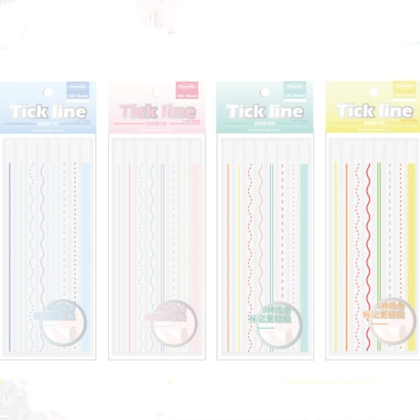 Highlighter Strips Highlighter Tape Memo Pad - spot-ale