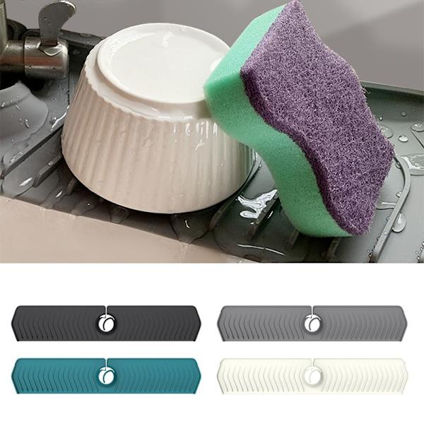 Kran Absorberande matta Diskbänk Stänkskydd GRÅ - high quality Grey