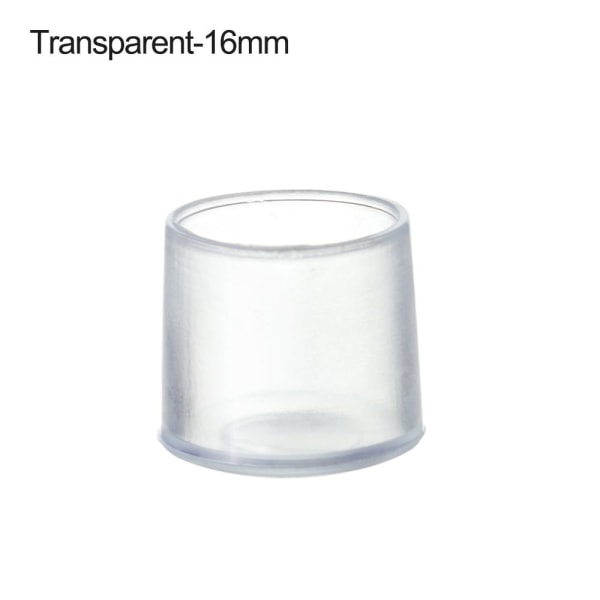10st/ set Stol Ben Caps Möbelfötter TRANSPARENT 16MM - spot sales Transparent 16mm