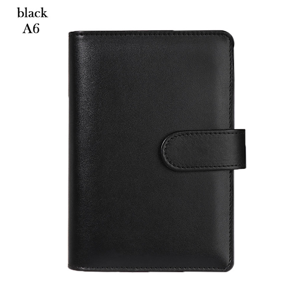 /A5 Notebook -filmapp Anteckningsblock Cover SVART - on stock black A6