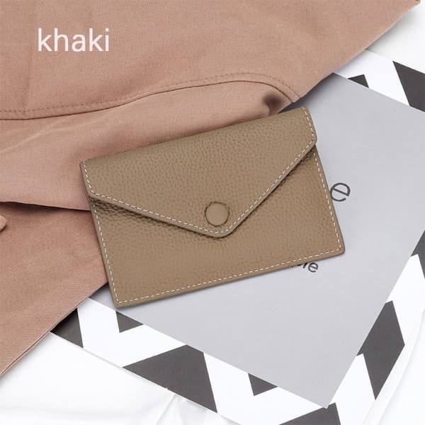 Kort plånbok case KHAKI - stock khaki