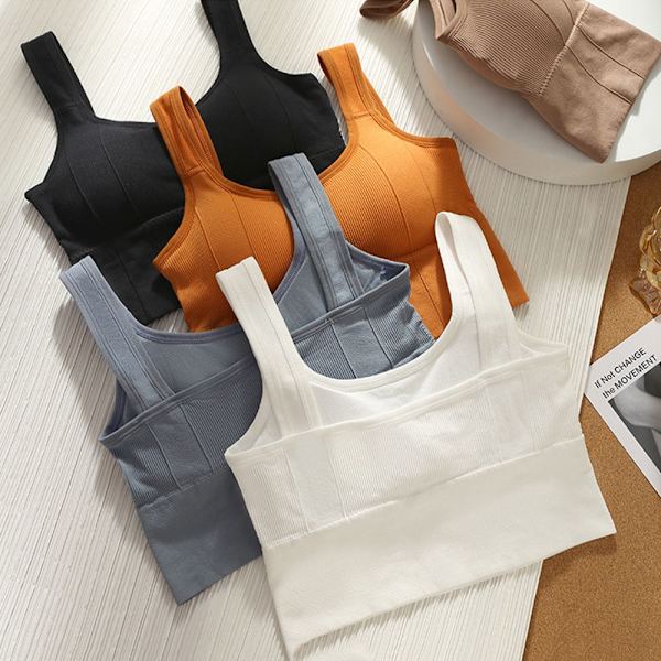 Naisten urheiluliivit Yoga rintaliivit ORANSSIT - varasto orange