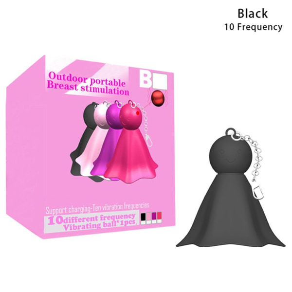 Nännistimulaatio Licking Vibrator Breast BLACK - spot-myynti black