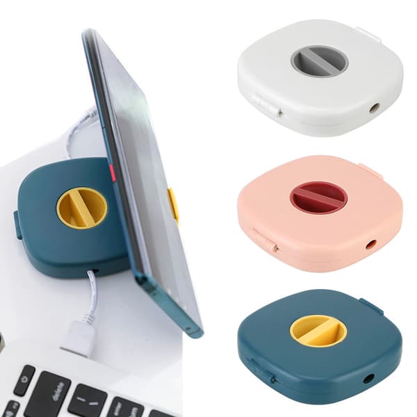 Cable Organizer Cable Winder Box Telefonhållare - spot sales