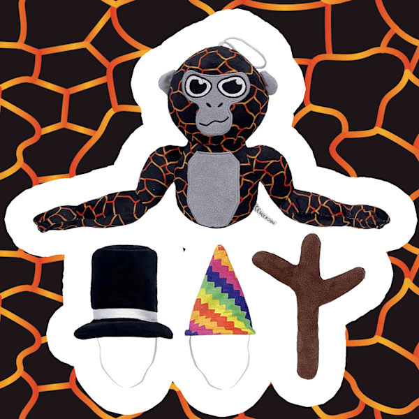 Ny långarmad gorilla docka apa barn plysch baby magma apa magma monkey