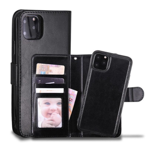 Iphone 12 Mini Fodral Plånbok och Magnetskal Svart Svart