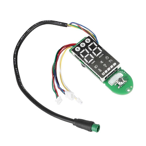 Bluetooth Scooter Dashboard för Elektrisk Scooter 4 Display Instrument Kretskort Kickscooter Ersättningsdelar