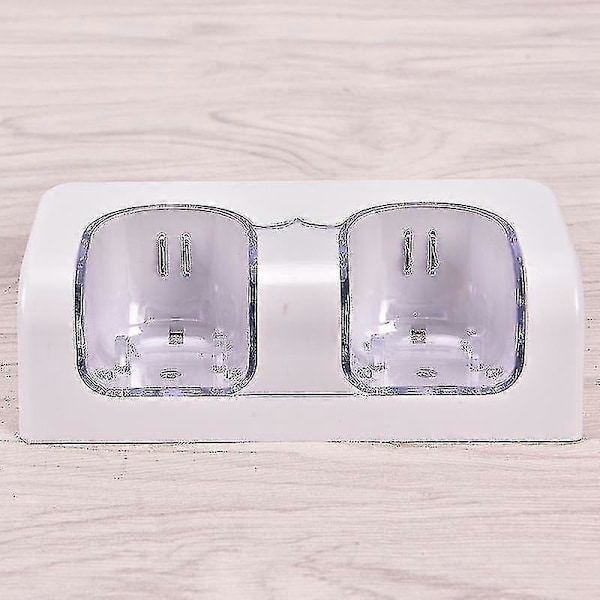 Oppladbare batteripakker og dobbel lader ladestasjon passer for Wii Remote Ny