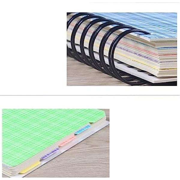 Journal Spiral Notebook Record Student Dagbog Notesblok Skitse Lektie Bog