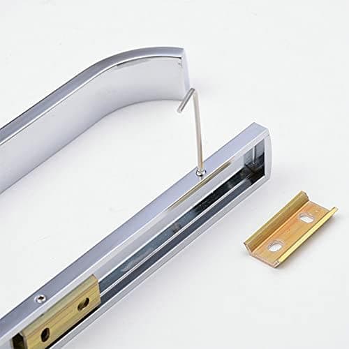 Moderne toiletrulleholder til vægmontering, messing, kromfinish (messing)