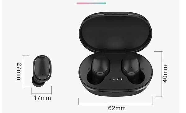 Bluetooth-headset med skyddsplatta Trådlöst sport Tws Bluetooth-headset