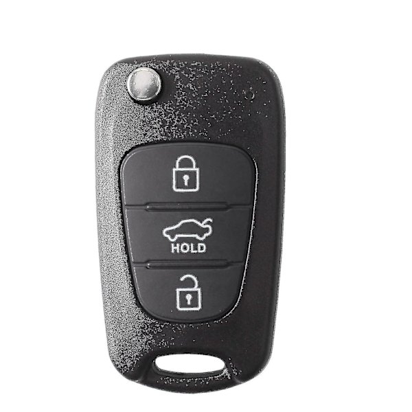 3 knappar fällbar fjärrnyckel S-fodral för I20 I30 I35 Ix20 Ix35