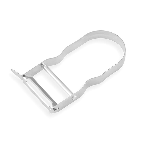 Kartoffel/gulerod/roeblade Rex med skridsikker håndtag i rustfrit stål