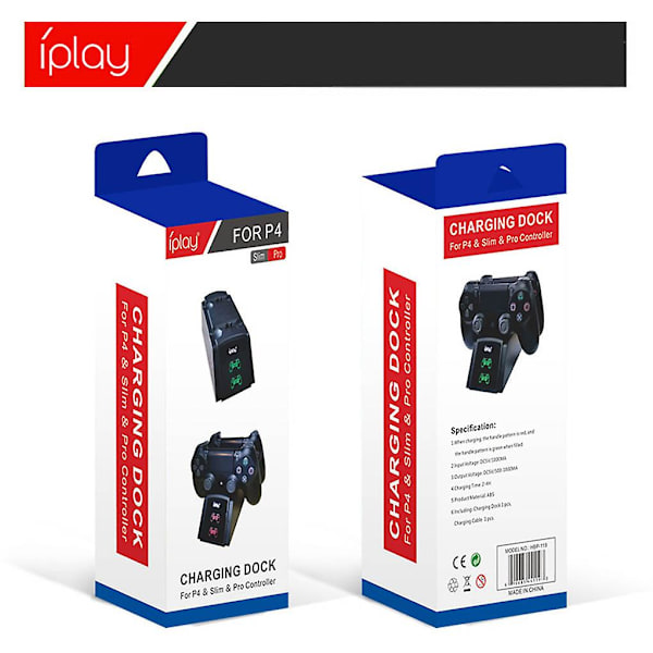 Reservedel til Controller Oplader Dock USB Hurtig Opladningsstativ