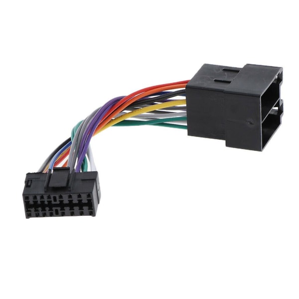 16-pinners bilstereo radio sele til ISO for radio til ISO radioavspilling plugg autoadapter ledningsnett sele