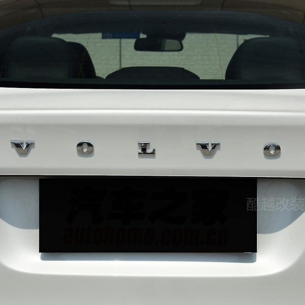 Abs Car Bakre bagagerumslucka Bokstäver Badge Emblem Logotyp för Vo