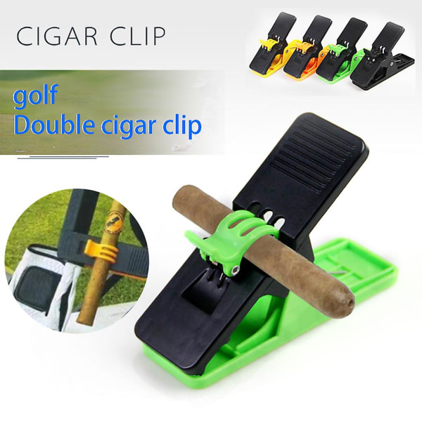 Golftræner Holder Plast Aftagelig Club Clamping Golfvogn Clip