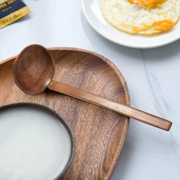 2 stk. japansk langskaftet stor ske, Ajisen Ramen ske drik suppe skildpadde Crday gave