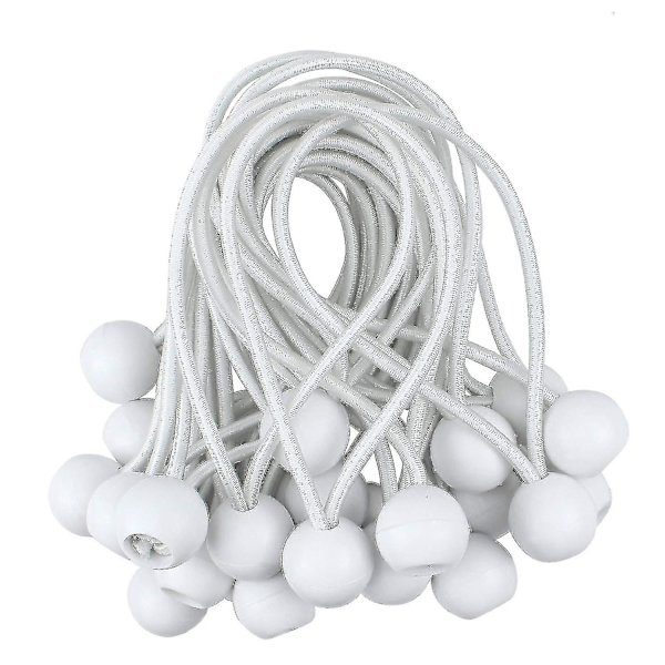 Utendørs teltstropper, elastiske ballbånd, presenningfeste A (50 stk)