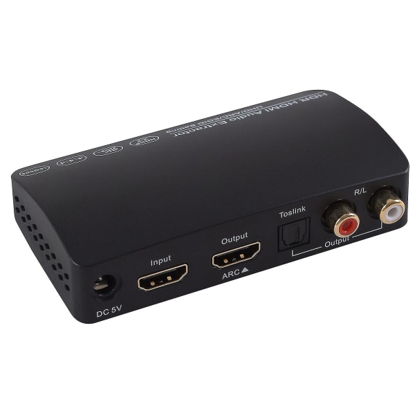 4k - 2.0 Audio Extractor Bluetooth 4k - Toslink Switch 5.1 Konverter Arc Audio Extractor