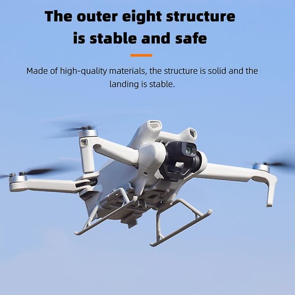 Fällbara förlängningsben för Mini 3 landningsställ för Dji Mini 3 Pro Rc-drönare