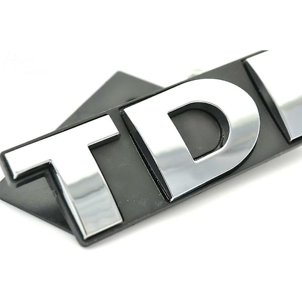 Rhino Tuning Tdi Bil Frontgrill Emblem För V..w Scirocco Passat Bora Golf Cc Tdi Auto Styling Badge Sticker 510