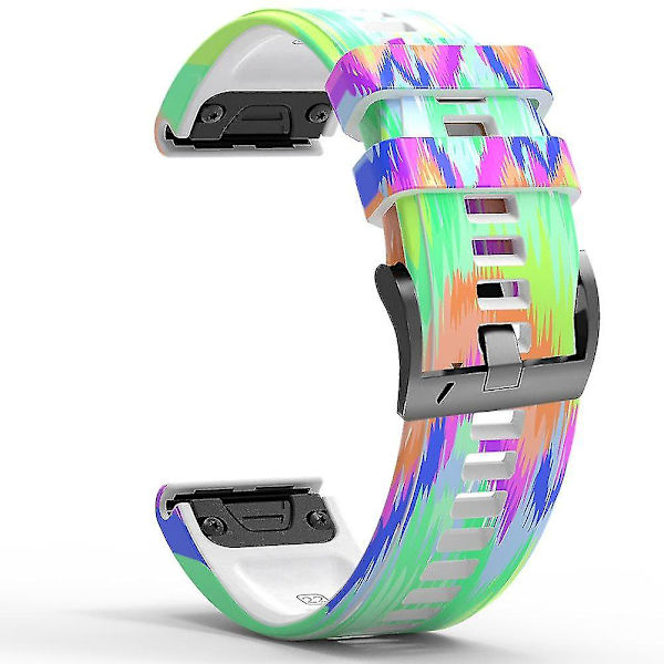 Remmebånd med trykt mønster for Garmin Forerunner 965/955/945/935 - Stil A Style A
