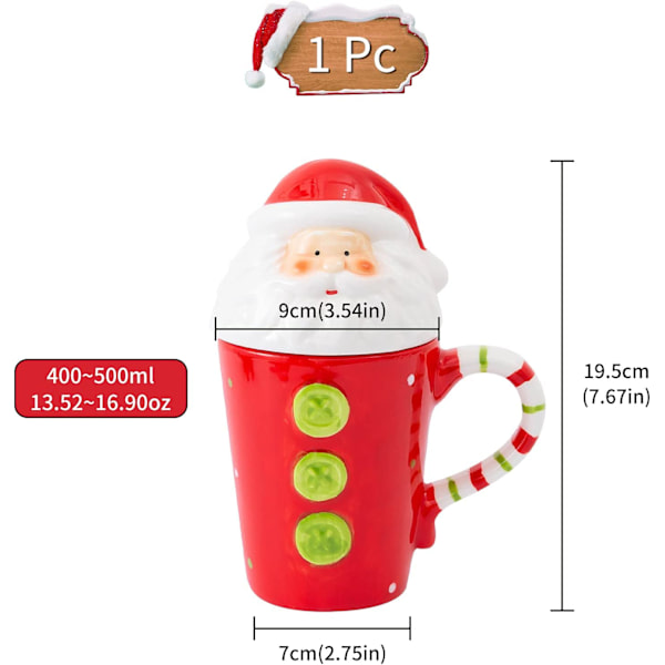 Keramisk kopp tomte