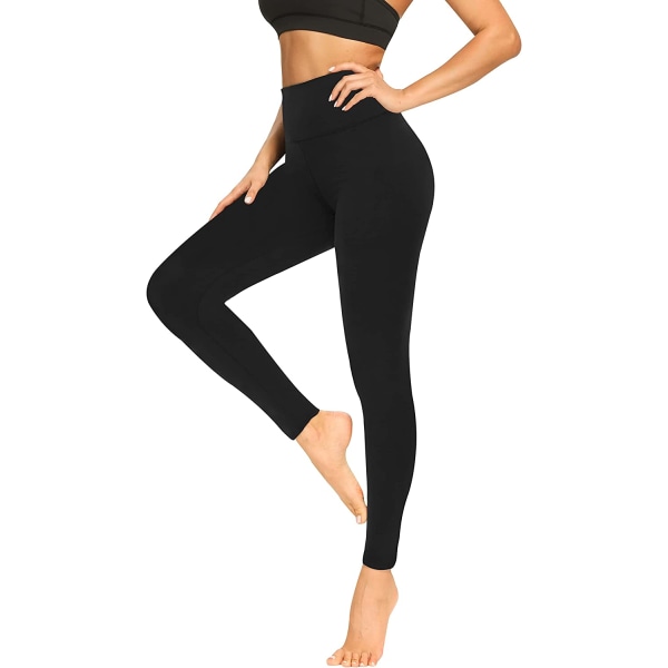 Naisten voinen pehmeät leggingsit – korkea vyötärö, vatsan hallinta,  läpinäkymättömät joogahousut 6ca1 | Fyndiq