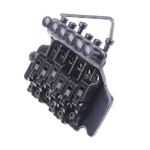 Floyd Rose Dobbelt Locking Tremolo System Bro Til Elektrisk Guitar Dele Sort