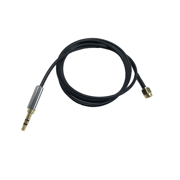 Sma hann til 3,5 mm lydhodetelefonpluggadapterkabel Rg174-kabel Sma-kabler, 1m