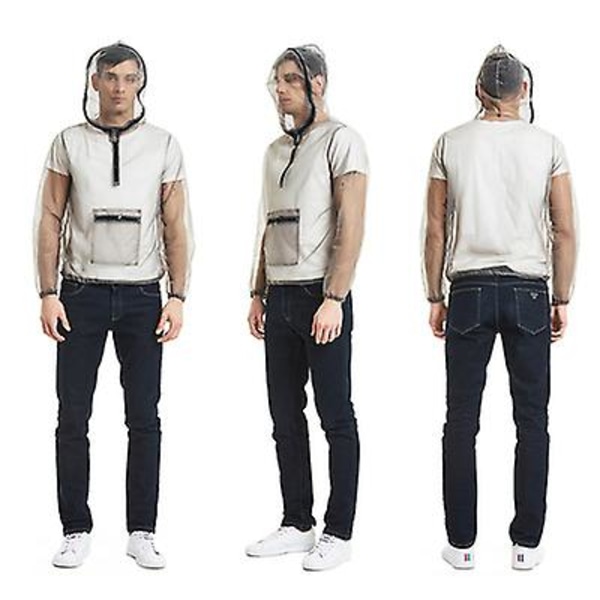 Myggjacka Bug Jacket Superlätt Utomhus Fullt Skydd