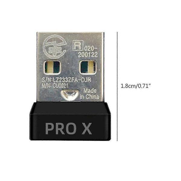 Musmodtager Dongle til Logitech G Pro Wireless/gpro X Superlight Mus