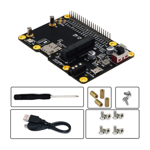 3g/4g Lte Base Hat for Raspberry Pi 4/3/2/b og modul datamaskin kort til Usb