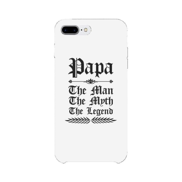 Vintage Gothic Papa etui telefoncover White