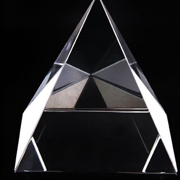 40mm høj rektangulær polyhedron prisme af optisk glas, velegnet til undervisningseksperimenter