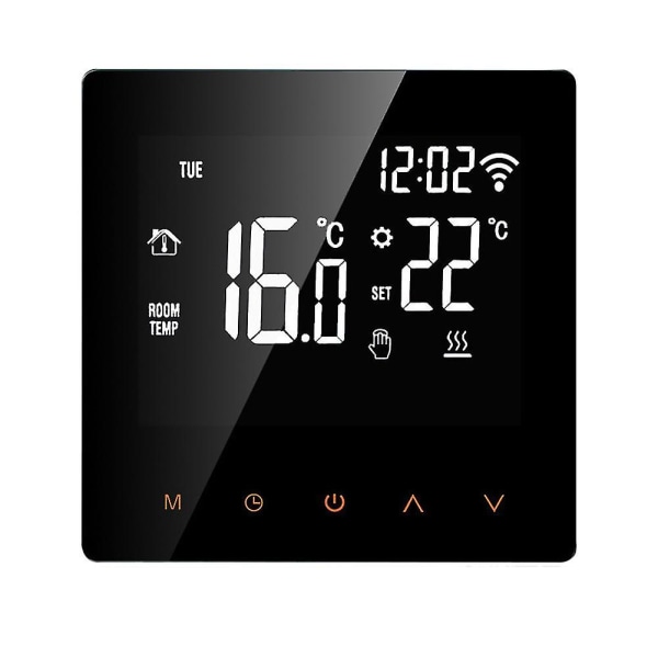 Tuya Wifi -älykäs termostaatti, 3a Lcd -sähkölattialämmitys Wa