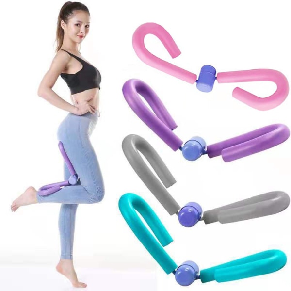 Bærbar hjemmetreningsmaskin S Type Leg Yoga Leg Trainer (lilla 1 STK) Purple