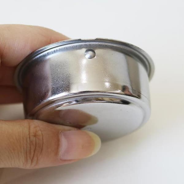 Avtakbar filterpulverbeholder