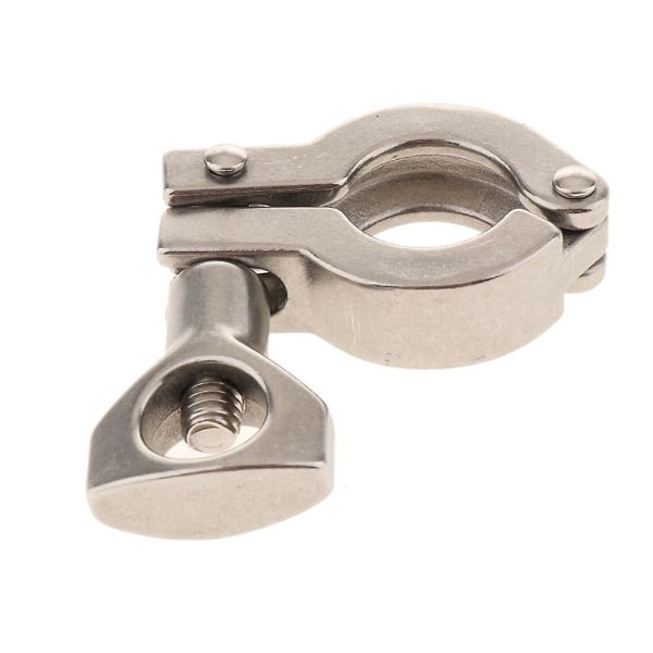 304 Stainless Steel Sanitary Fit Clamps Mandrel Applied 25.4mm