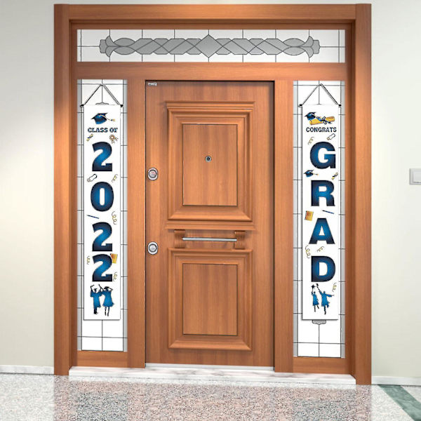 2022 Examenssäsong Kopplingar Banner Examen Dekorationer Examen Ceremoni Fest Gardiner Examenssäsong Kopplingar