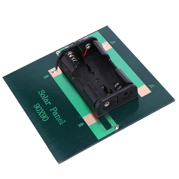 1w 4v Genopladelig Aa Batteri Solcelleoplader Med Til 2x