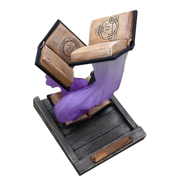 Heta erbjudanden-tomes Of Magics Dice Tower Magics Dice Tower Big Book Dice Tower Prydnader Ny wood